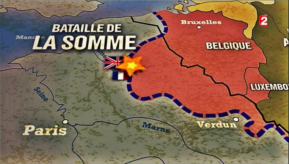 Alla conferenza interalleata di Chantilly del dicembre 1915, il comandante francese Joffre ideò, per l estate successiva, un attacco anglo-francese sulla Somme, ma l assalto a Verdun, da parte dei