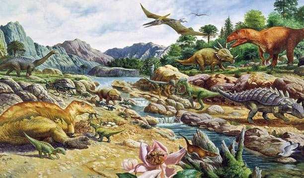 L era paleozoica termina catastroficamente, dando origine alla cosiddetta estinzione permiana. MESOZOICO L era mesozoide viene suddivisa in tre periodi: Triassico, Giurassico e Cretaceo.
