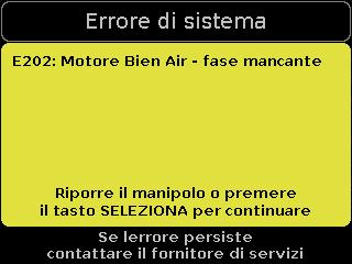 relativa a quell azione dell utente. I tipi di schermata comprendono le schermate iniziale, di controllo, delle preferenze utente, del menu operazioni di risciacquo e di errore.