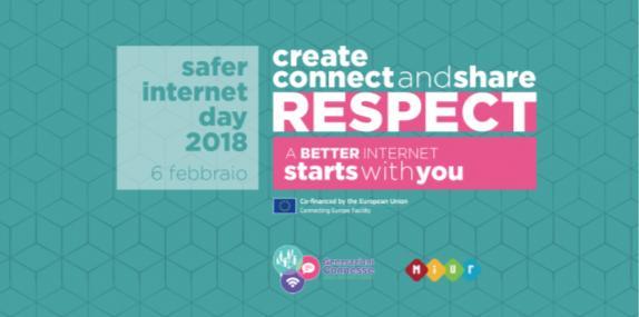 USIAMO I SOCIAL IN MODO RESPONSABILE Il 6 febbraio, in occasione del Safer Internet Day 2018, evento annuale organizzato a livello internazionale dalla Commissione Europea, per le classi della