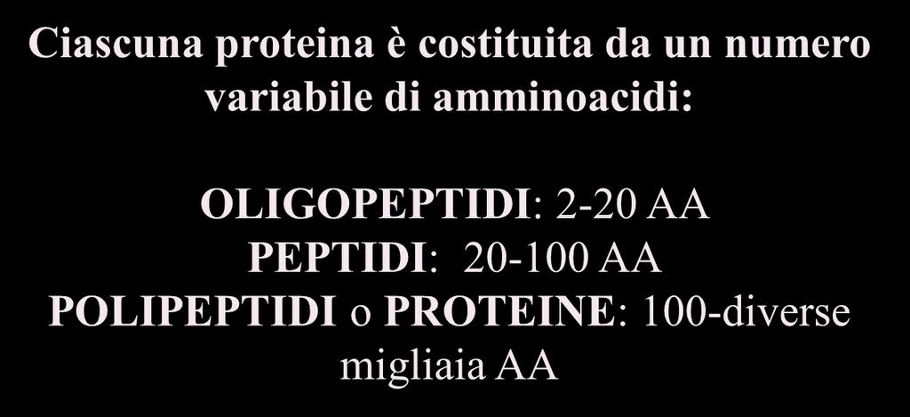 (Selenocisteina) (Pirrolisina) LEGAME PEPTIDICO STRUTTURA