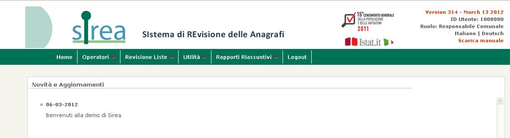 Una volta effettuato l accesso, si potrà procedere nuovamente al cambio password secondo la procedura già illustrata precedentemente.