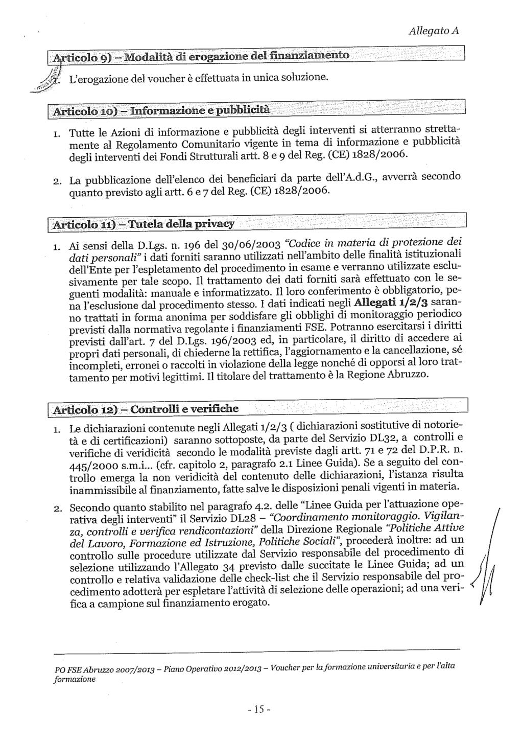 Pag. 22 Bollettino Ufficiale della Regione