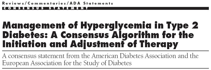 29, 1963-1972;2006 Management 49, 1711-1721;2006 of Hyperglycemia in Type 2