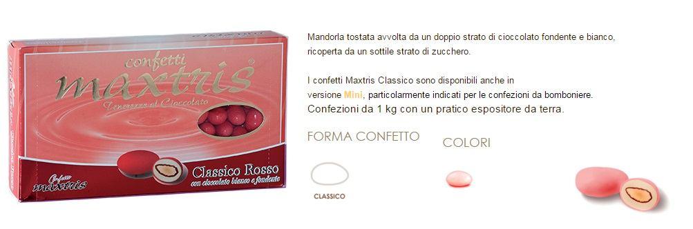 CONFETTI CLASSICI ROSSI MAXTRIS COD.