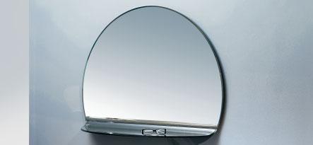 Collection of curved mirrors 8 mm thick
