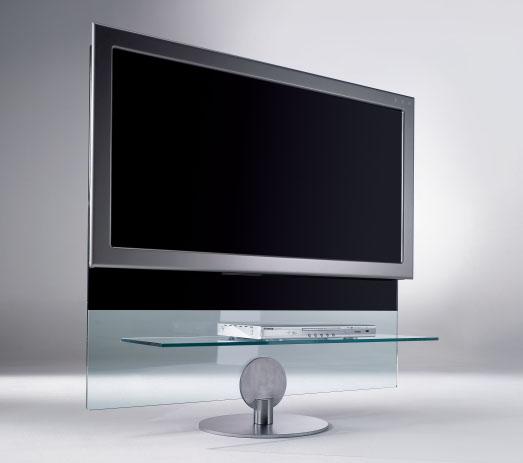 mini flat Porta TV per televisori al plasma dotato di meccanismo girevole a 360.