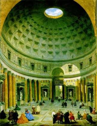 I Leganti: Antichi e Moderni Cupola del Pantheon: 44 m di diametro