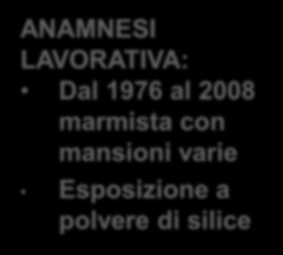 2^ FASE Verifica della qualità delle informazioni disponibili Valutazione della completezza dell anamnesi lavorativa Comparto produttivo Mansione lavorativa