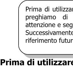 Precauzioni 1. Rimuovere eventuali sacchetti di plastica e materiale d imballaggio che proteggono l'apparecchio. 2. Non guardare mai direttamente i LED accesi.