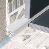 Giunti di movimento e accessori massetto PVC Blanke CORNEX 35,0 h PVC rigido 5,1 PVC elastico h 0,8 35,0 Il Blanke CORNEX è un profilo per raccordi pavimento-parete che consente di inserire