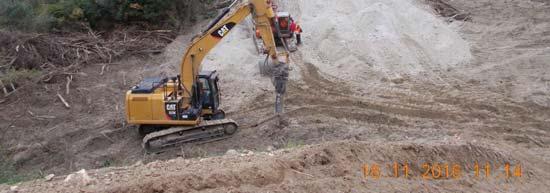 evitare la miscelazione del materiale di risulta con lo strato humico già accantonato, nella fase di apertura delle aree di cantiere. 4.1.