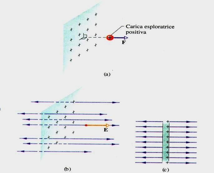 numeo di linee di campo che attavesano una supeficie unitaia nomale ad esse è popozionale all intensità del campo elettico (dove ci sono più linee di campo pe unità di supeficie il campo è più