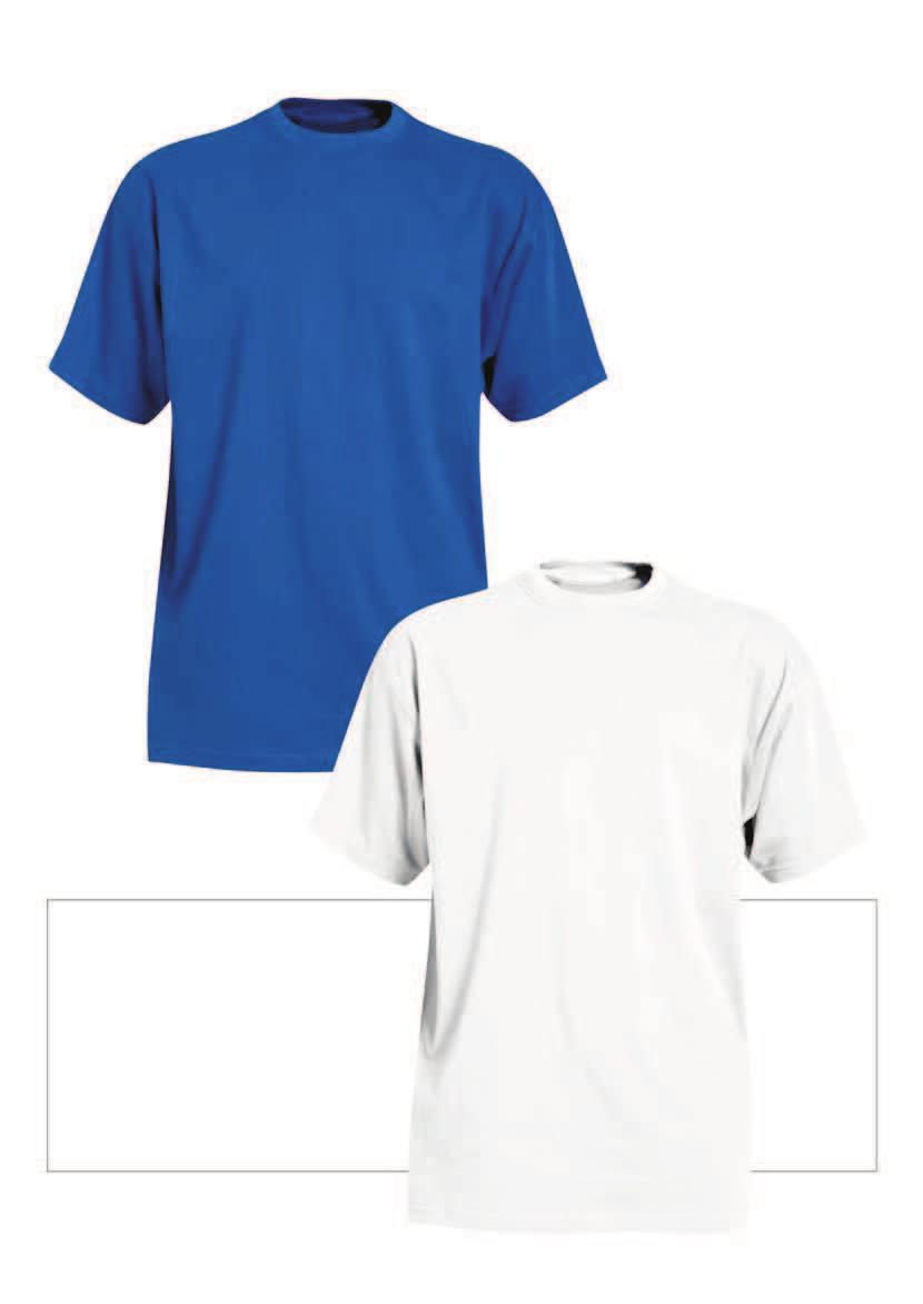 1011 T-shirt girocollo Tessuto: Jersey 100% cotone Peso: 130 gr. Taglia: s-m-l-xl-xxl Colli: da 120 pz. imballo da 10 pz.