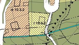 Art. 87.26 r 10.3.2 UBICAZIONE : L immobile è ubicato in Borgata Loiri ( Distretto DM - Tav di PRGC 2d) Superficie fondiaria Mq 1.