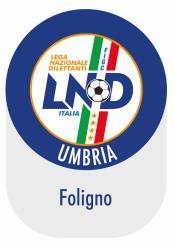 Federazione Italiana Giuoco Calcio Lega Nazionale Dilettanti DELEGAZIONE DISTRETTUALE DI FOLIGNO VIA CAMPO SENAGO N. 2 06034 FOLIGNO (PG) TEL.: 0742 321112 FAX: 0742 316395 e-mail: del.foligno@lnd.