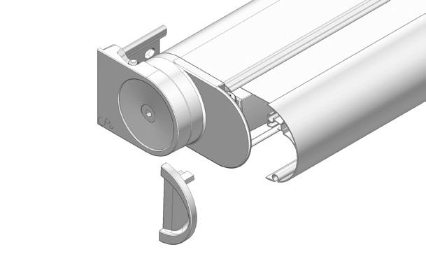 91 mm Fig. 24 Inserire i tappi del terminale (n. 30 - fig. 25).