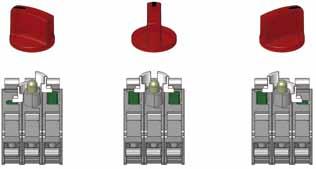 Selettori Tabella di selezione selettori luminosi azionatore Tre leva corta manopola leva lunga ghiera nera ghiera cromo satinato ghiera nera ghiera cromo satinato ghiera nera ghiera cromo satinato