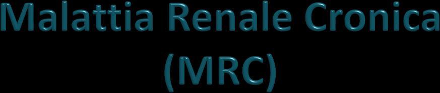 In Italia circa 4 milioni di persone soffrono di malattie renali più o meno gravi Prevalenza popolazione in dialisi: circa 50 mila assistiti 1 È progressiva e irreversibile Segue un percorso lungo e