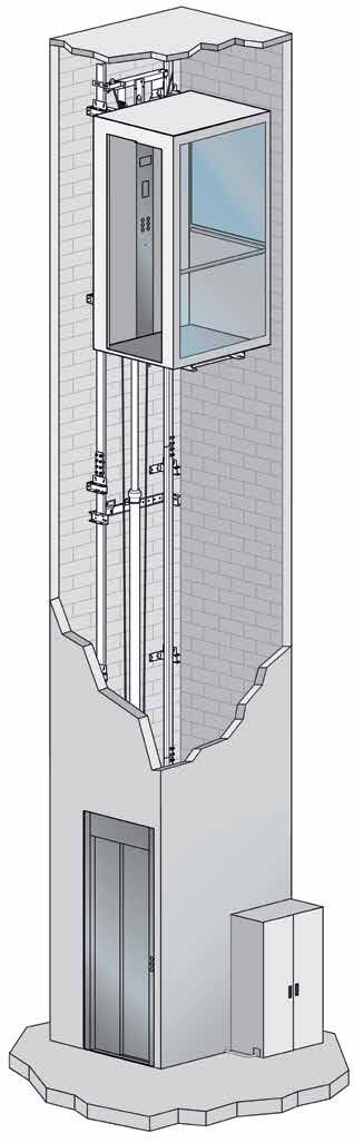 AUTOMATICHE TELESCOPICHE AUTOMATICHE OPPOSTE ESEMPIO DI IMPIANTO IDRAULICO IN TAGLIA (TIRO 2:1) PORTE DI CABINA 2 ANTE 3 ANTE AUTOMATICHE A SOFFIETTO 2 ANTE CENTRALI BARRIERA AD INFRAROSSI TWIST 4AC