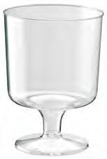 Bicchiere EVERYDAY Liquore CRYSTAL 50 cc - tacca 0,04 l 40 50 2000 69G340 Bicchiere ASTORIA Sherry 110 cc - tacca 0,12 l 40 15 600 Degustazione CRYSTAL Liquore