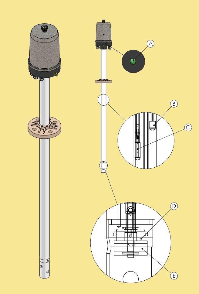 Sb0Bx1x0xx Sond d immersione utopulente per misure di ph con elettrodo in ntimonio, con llrme per mncnz elettrolit Sond d immersione impiegt per l misur del ph in condizioni prticolrmente grvose.