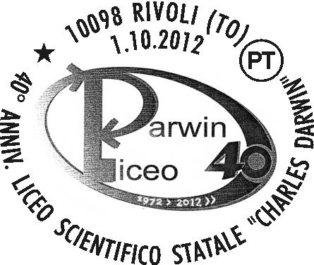 997 RICHIEDENTE: Liceo Statale Charles Darwin SEDE DEL SERVIZIO: spazio allestito in Via Papa Giovanni XXIII n. 25-10098 Rivoli (TO) DATA: 1/10/12 ORARIO: 9.