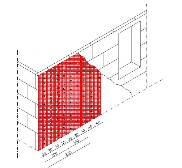 ESEMPIO DI SCHEMA DI POSA PER LA