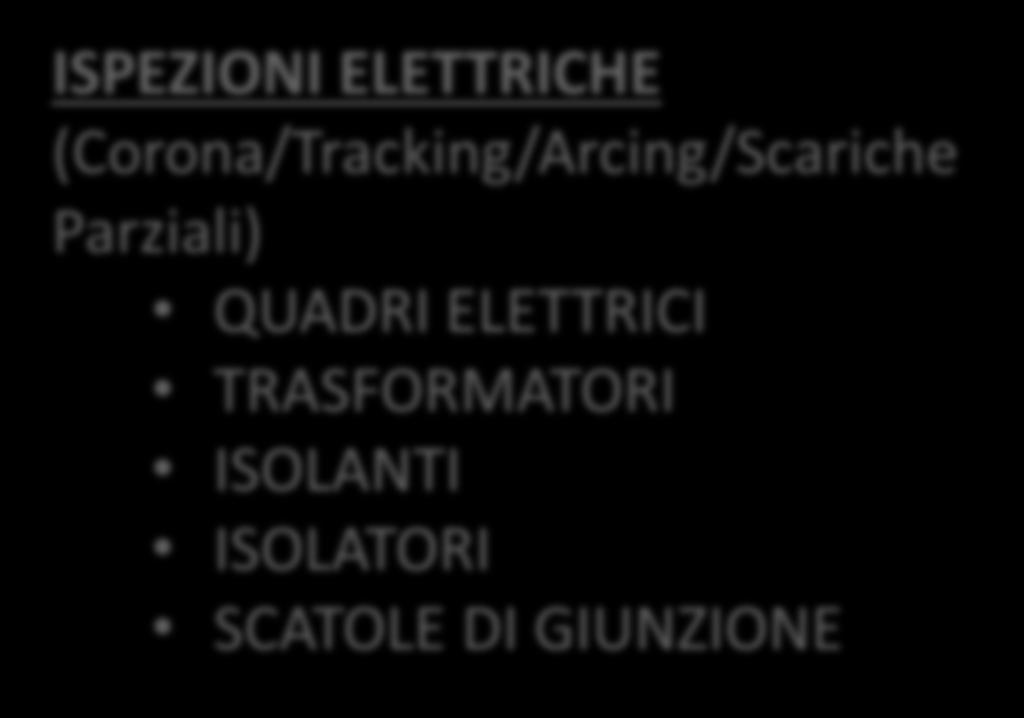 (Corona/Tracking/Arcing/Scariche