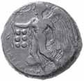 - AE - Lotto di due monete, patina verde MB BB 70 2106 AE 20 - Testa laureata di Zeus a s. - R/ Aquila a s.