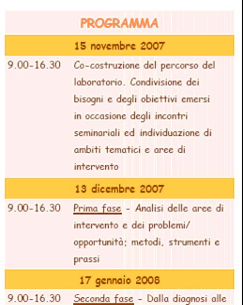 contesti locali per sostenere lo sviluppo di conoscenze e