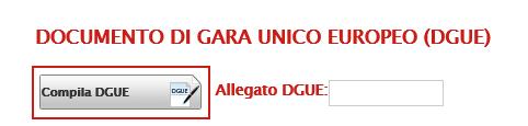 speciale, redatto al momento della presentazione della richiesta di abilitazione o al momento della partecipazione ad una procedura di gara.