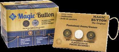 argento Senza Cucire Riutilizzabile Facile da spostare 07098 6 44 WONDER BUTTON 3PZ.