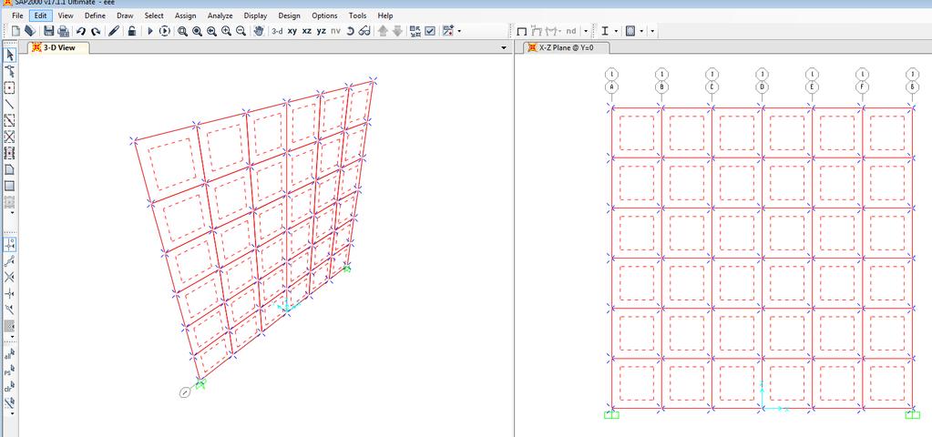 Progetto struttura: modellazione setti