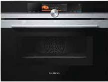 iq700 CN678G4S6 CS658GRS6 CM676GBS1 Forno compatto a microonde con funzione vapore pulsesteam - pirolitico Colore: nero e acciaio inox Forno compatto a vapore Colore: nero e acciaio inox Forno