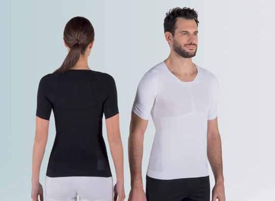 P+ TECH P+ EFFECT 48 49 MAGLIA POSTURALE MAGLIA POSTURALE NUOVO TRONCO TRONCO realizzata con la tecnologia del capo