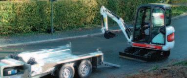 Mini-escavatore Bobcat da 1,3 tonnellate Sottocarro estensibile di serie Peso