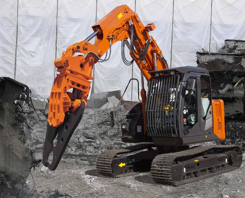 Serie ZAXIS-5 Girosagoma BRACCIO TUNNELING A P P L I C A Z I O N E E A C C E S S O R I Codice modello Potenza