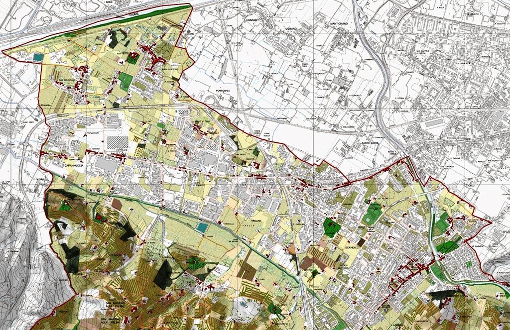 Alcune regole generali L'informazione grafica, specialmente in cartografia, si basa su alcune regole che vanno rispettate nella costruzione