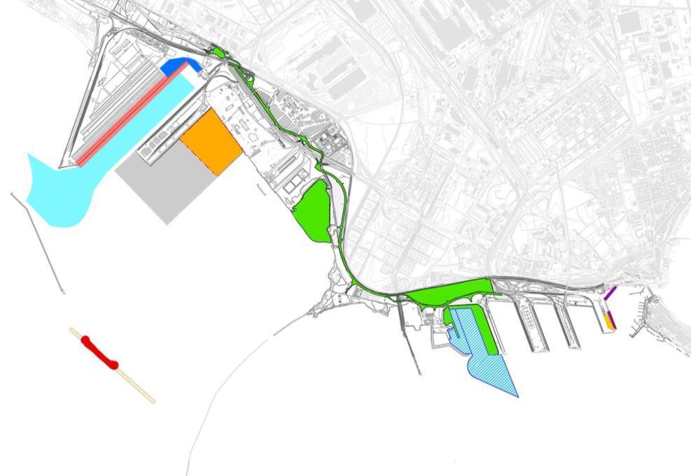 6 Le portualità di Taranto: UNA VISIONE GENERALE Nel porto di Taranto sono stati investiti 500 milioni di euro, di cui 200 milioni di euro già spesi, per l'adeguamento e lo sviluppo di