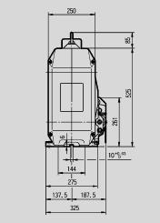 161 Passafilo porta ø 27 Mo