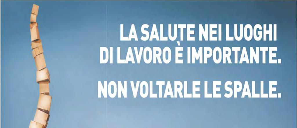 CAMPAGNA INAIL GOVERNO - PARTI SOCIALI MALATTIE PROFESSIONALI SUI DMS - 2012 Sicurezza e Salute Filt -