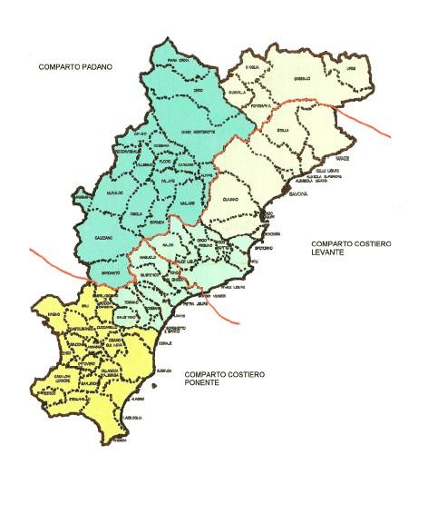 . CONFORMAZIONE TERRITORIALE E ALLOCAZIONE DEGLI ELABORATORI CENTRALI DI SECONDO LIVELLO Come già detto e richiamato in varie altre parti del presente lavoro, il territorio di