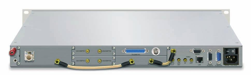 TV exciters/transmitters BLUE DIGITAL VIDEO 1HE rear view Technical specifications STANDARDS EN 300 744 ATSC: A/53, A/54, A/64, SMPTE-310M DVB-ASI: EN 50083-9, ETSI TR 101 891 MPEG-TS: ISO/IEC