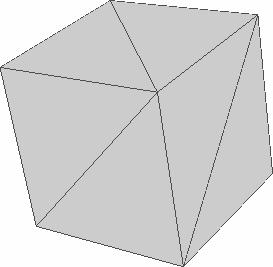 Gourad Shading migliorato Soluzione: si utilizzano normali diverse per i due lati