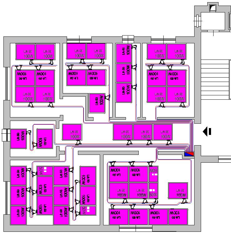 abitazione 121 m2 Superficie pannelli 56,4 m2 Incidenza superficie