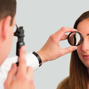 Lenti asferiche per oftalmoscopia HEINE A.R. La lente per oftalmoscopia necessaria per l esame prevede da 3 a 5 ingrandimenti del fondo.