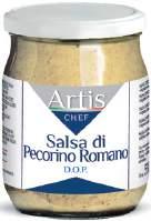 Salsa preparata con Pecorino Romano DOP, pronta all uso è stupenda per la preparazione di