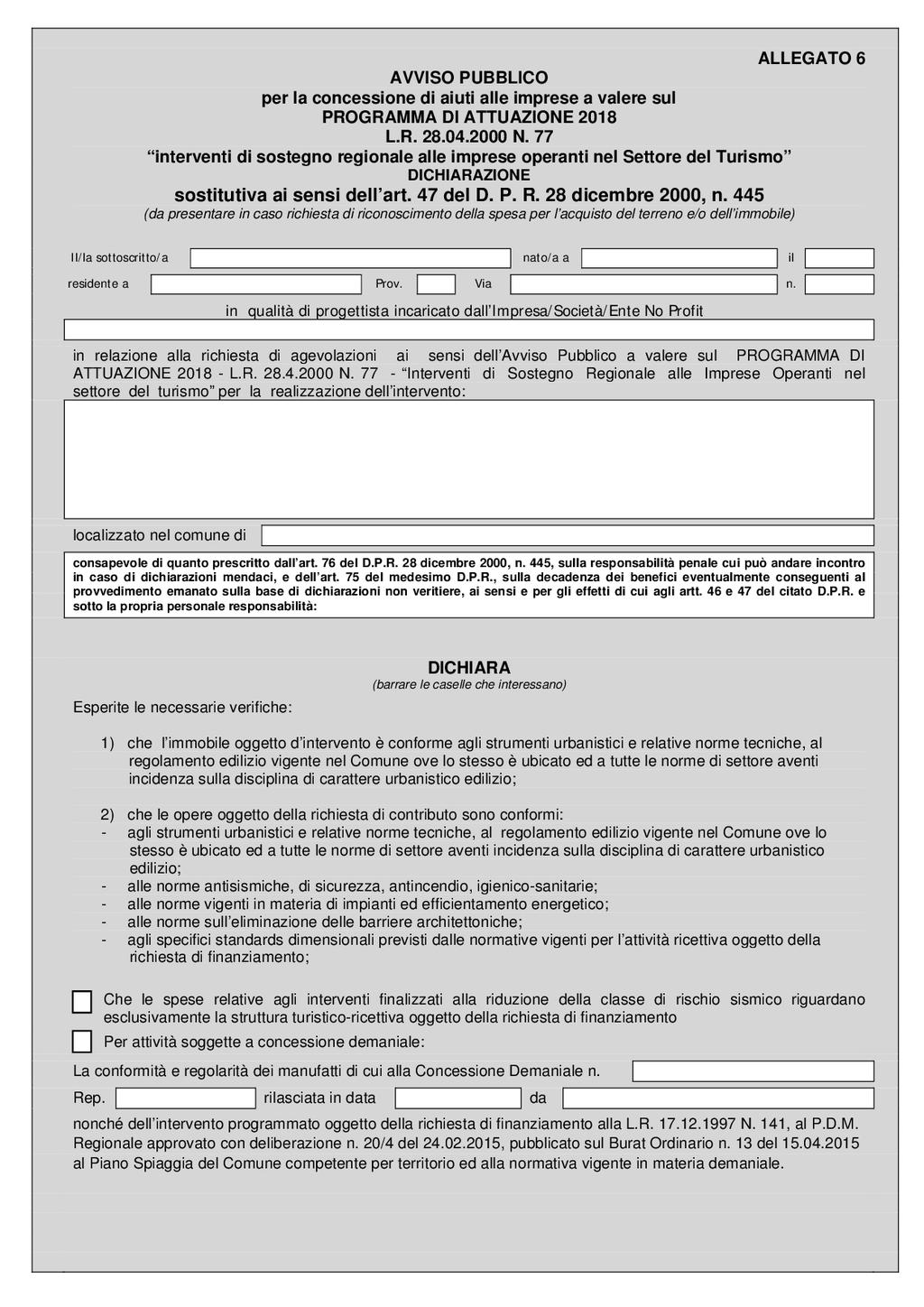 Pag. 48 Bollettino Ufficiale della Regione