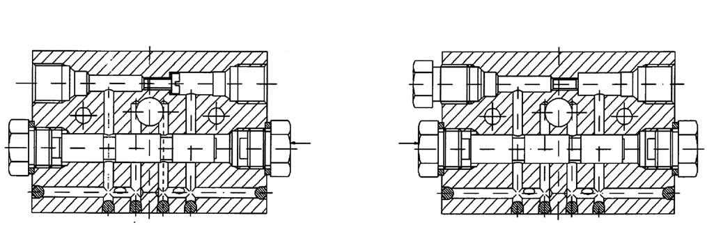 VERSIONE USCITE SEPARATE SEPARATE OUTLETS TYPE VERSIONE AD UNA USCITA ONE OUTLET TYPE 8161176 8289141 8161057 8289051 8289141 8161177 DFMX: È possibile sommare le due portate di uno stesso elemento,